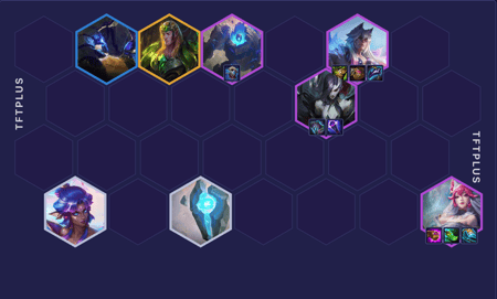 Đội hình Ahri Morgana Thuật Sĩ Flex TFT mùa 18